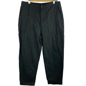 Roots Black Straight Leg Pants